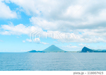 船から見える海の絶景 118007423