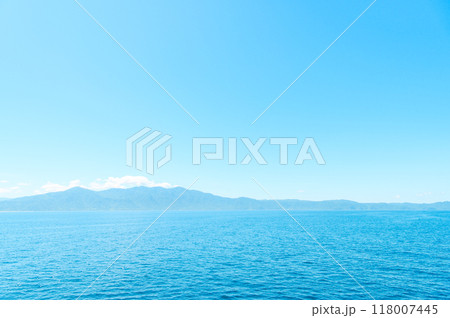 船から見える海の絶景 船から見える海の絶景 118007445