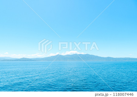 船から見える海の絶景 船から見える海の絶景 118007446
