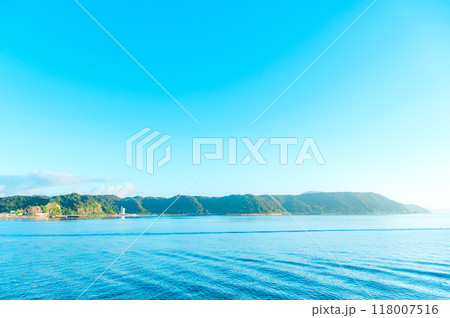 船から見える海の絶景 船から見える海の絶景 118007516