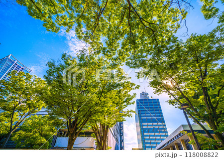 日本の東京都市景観 渋谷区神南のNHK放送センター本館などを望む=8月1日 日本の東京都市景観 渋谷区神南のNHK放送センター本館などを望む=8月1日 118008822