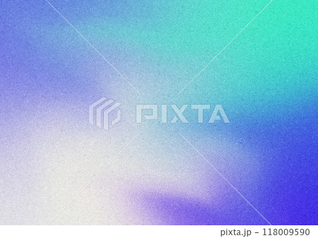 質感のあるノイズ入りグラデーション背景 青、水色 質感のあるノイズ入りグラデーション背景 青、水色 118009590