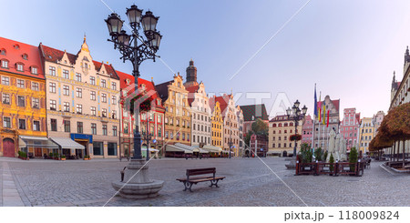 Market Square Panorama, Wroclaw, Poland 118009824