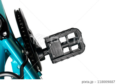 Plastic bicycle pedal. Plastic bicycle pedal. 118009887