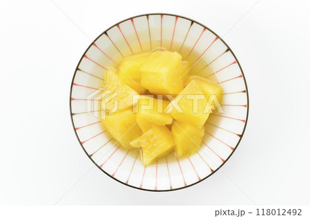 パイナップルの砂糖煮 118012492