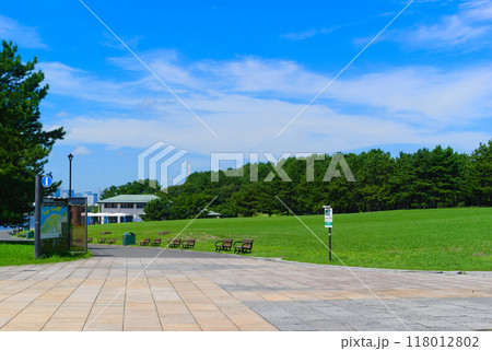 東京都江戸川区葛西臨海公園の風景2024年9月 118012802