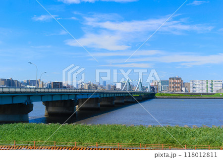 東京都江東区葛西橋2024年9月 118012811