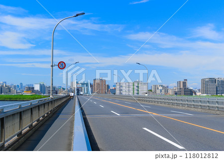 東京都江東区葛西橋2024年9月 118012812