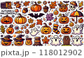 ハロウィーン素材 118012902