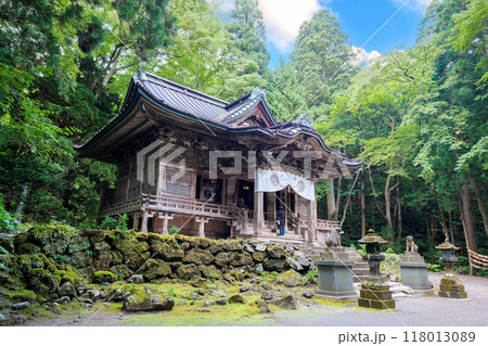 十和田神社拝殿(左方) 十和田神社拝殿(左方) 118013089