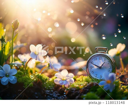 水滴と花 118013148