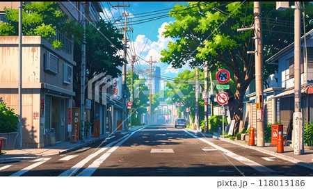 昭和、平成の街並み 118013186