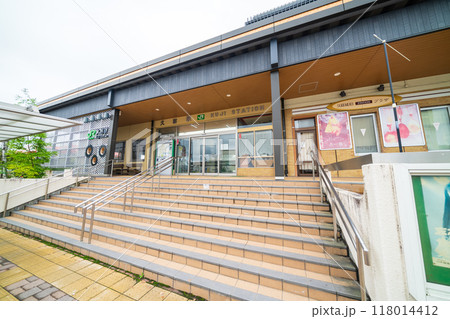 「岩手県」久慈駅周辺の風景 「岩手県」久慈駅周辺の風景 118014412