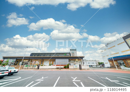 「岩手県」久慈駅周辺の風景 118014495