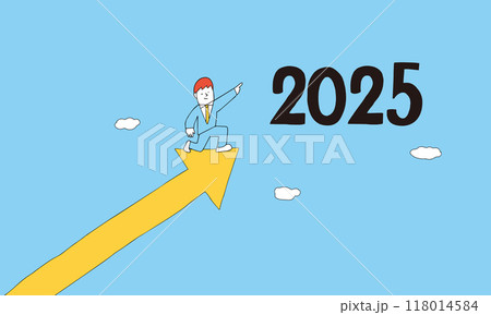 2025年~その先の未来を示唆するイメージイラスト 2025年~その先の未来を示唆するイメージイラスト 118014584