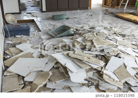 内装解体現場　廃材 118015398