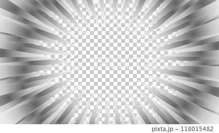 灰色のグラデーションの漫画集中線のイラスト素材 灰色のグラデーションの漫画集中線のイラスト素材 118015482