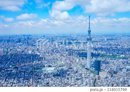 東京 空撮写真 東京 空撮写真 118015799