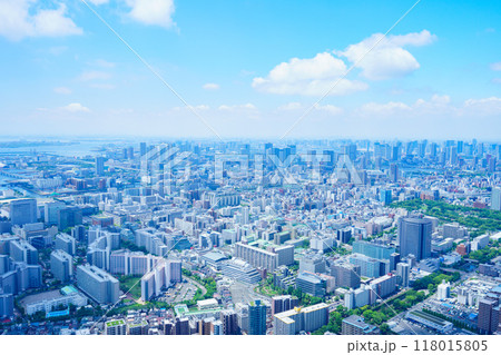 東京 空撮写真 118015805