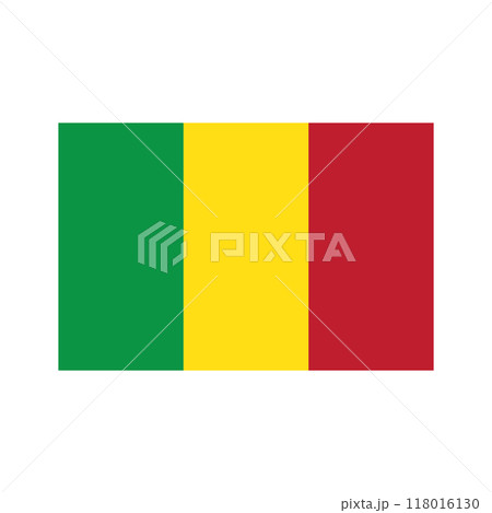 Mali country flag Mali country flag 118016130
