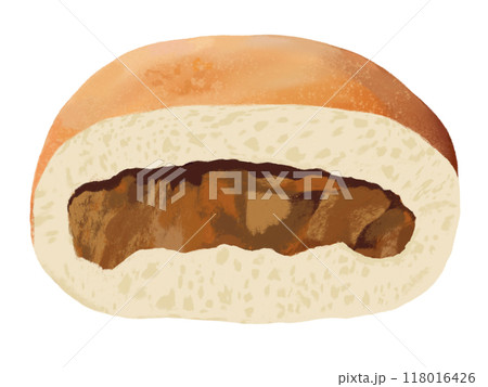 ピロシキ(断面) ピロシキ(断面) 118016426