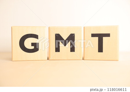 「GMT」の文字・イメージ 「GMT」の文字・イメージ 118016611