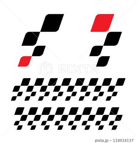 Small checkered pattern 118018137