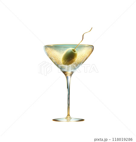 cocktail on the white background 118019286