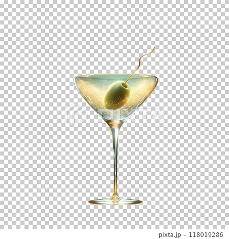 cocktail on the white background 118019286