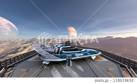 宇宙船格納庫 118019658