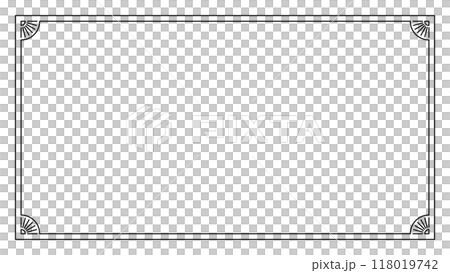 シンプル フレーム 黒 エレガント シンプル フレーム 黒 エレガント 118019742