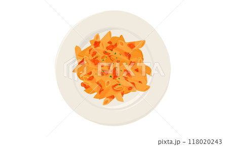 トマトソースペンネパスタ 118020243