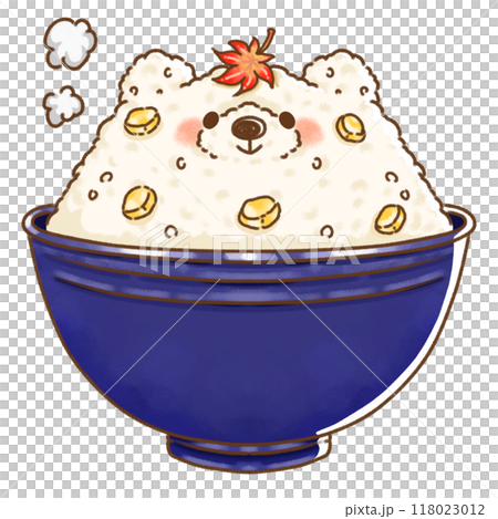 栗ご飯くまちゃん 118023012