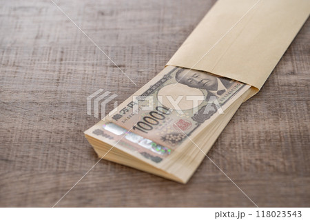 新札イメージ 封筒 新札イメージ 封筒 118023543