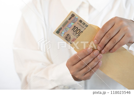 新札イメージ 封筒 新札イメージ 封筒 118023546