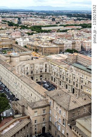 The Apostolic Palace in Vatican, Rome, Italy The Apostolic Palace in Vatican, Rome, Italy 118023632