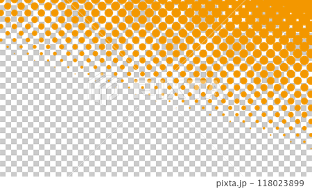 半色調橙色對角線背景 118023899