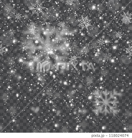 Transparent Snowflake Overlay for Winter Design Projects. Vector Transparent Snowflake Overlay for Winter Design Projects. Vector 118024074