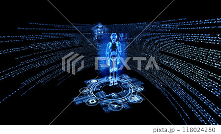 細密なCG 118024280