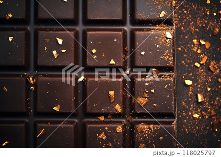 A beautiful chocolate bar 118025797