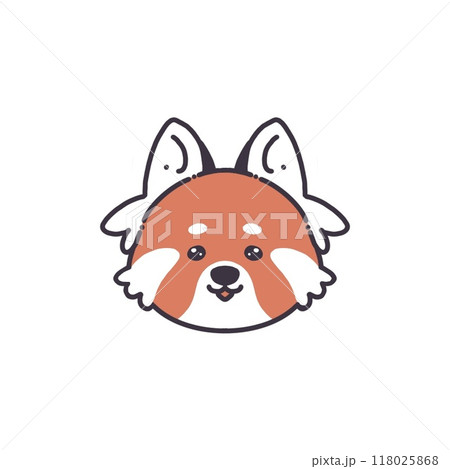 穏やかなレッサーパンダ 118025868