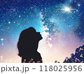 希望を持つ女性 118025956
