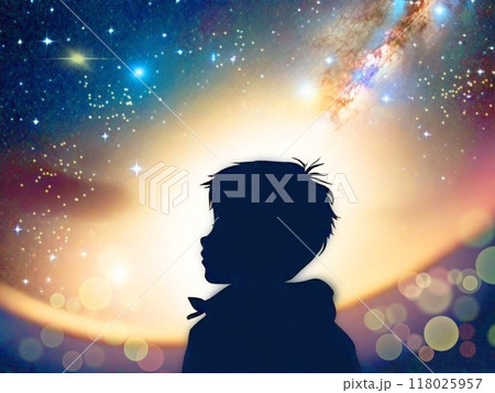 未来を夢見る子供 118025957