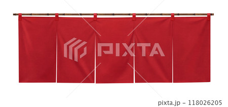 のれん イラスト リアル 暖簾 のれん イラスト リアル 暖簾 118026205