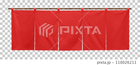 Noren illustration realistic noren 118026211