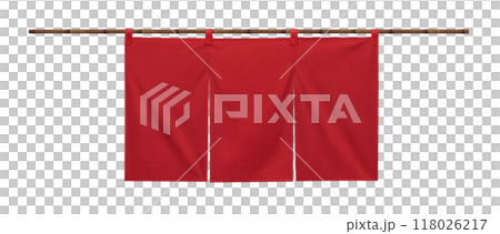 門簾插畫真正的門簾 118026217