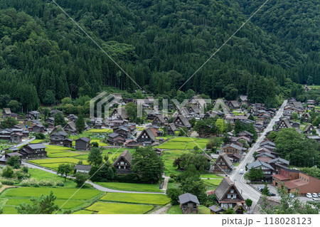 日本の原風景「白川郷」 118028123