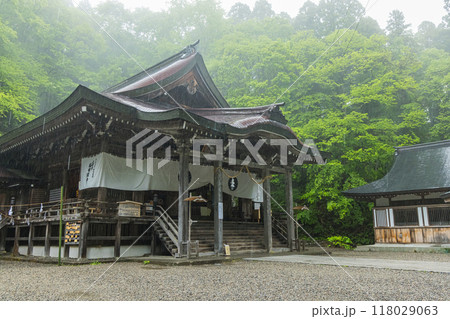 日本　長野県長野市にある戸隠神社の中社 118029063
