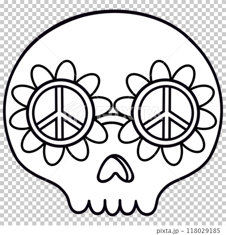 Skull Halloween coloring Skull Halloween coloring 118029185