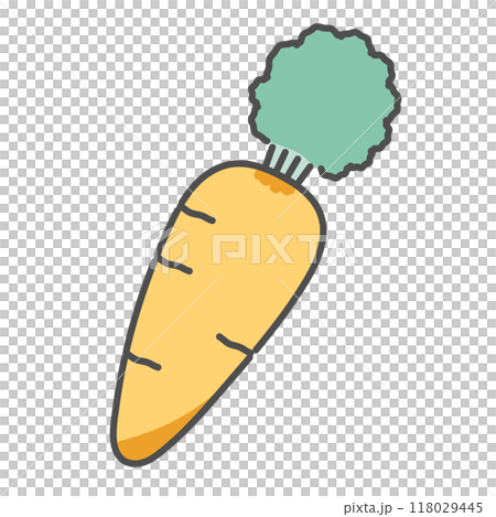 にんじん　イラスト 118029445